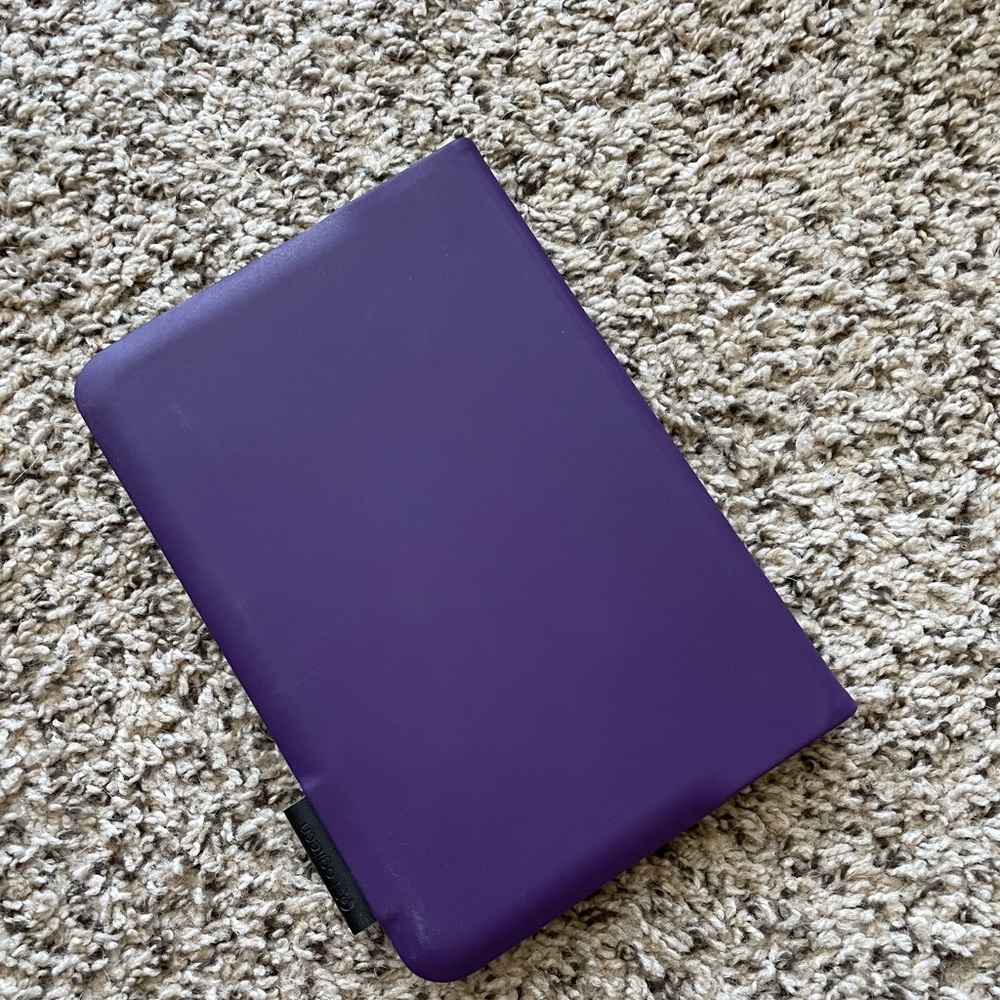 EUC Purple Logitech Bluetooth Cover/Keyboard for iPad Mini